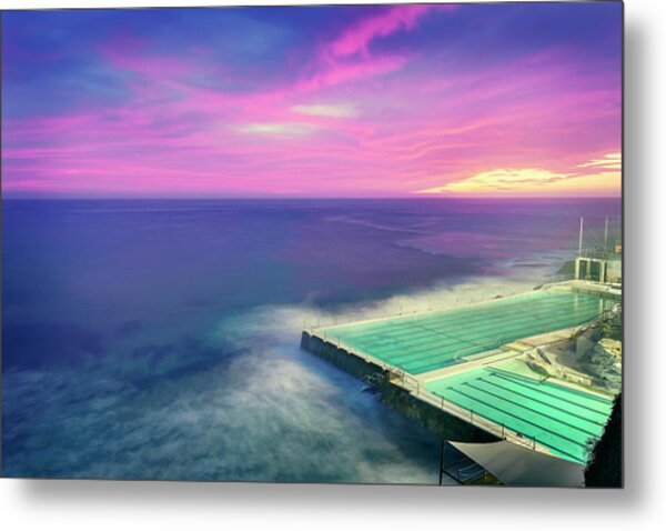 Bondi - Purple Clouds Metal Print