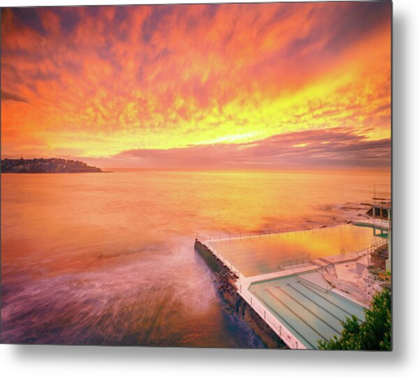 Bondi Firebomb Metal Print