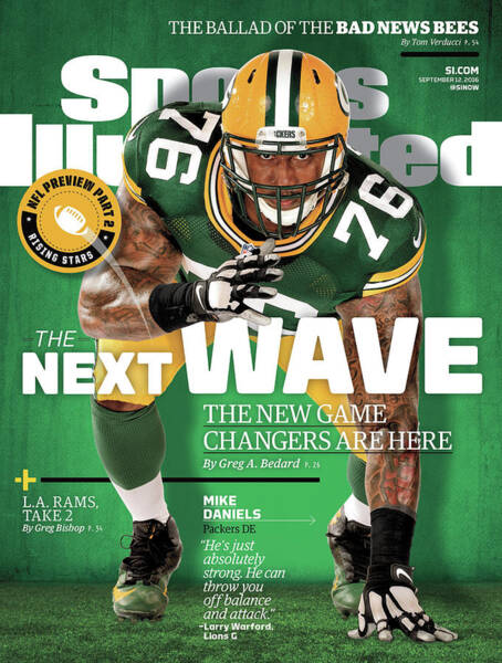 Sports Illustrated Mike Daniels Cover Poster