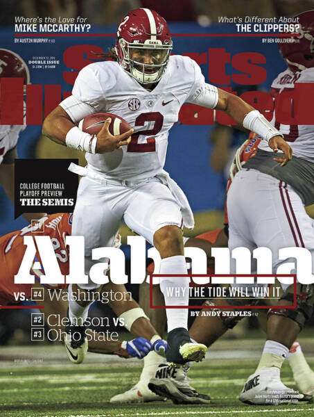 Alabama Football Star Action Poster