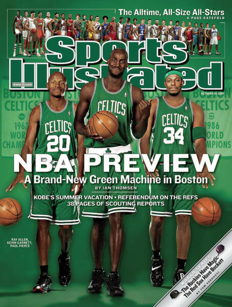 NBA Preview Featuring Celtics Stars Poster