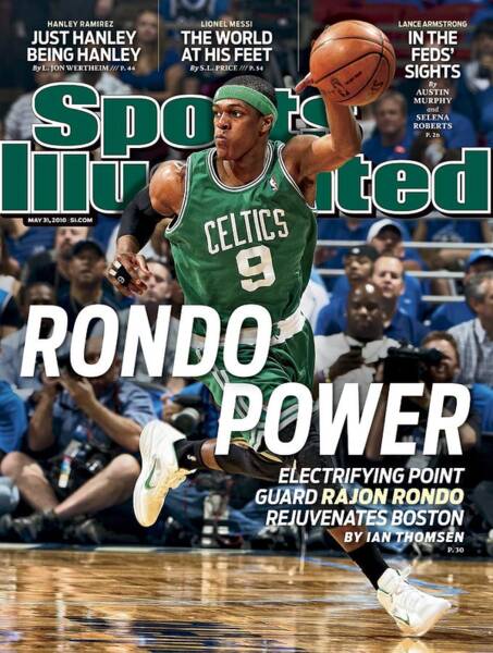 Rajon Rondo Dominates the Court Poster