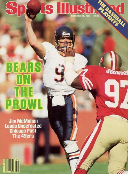 Jim McMahon on the Cover Poster