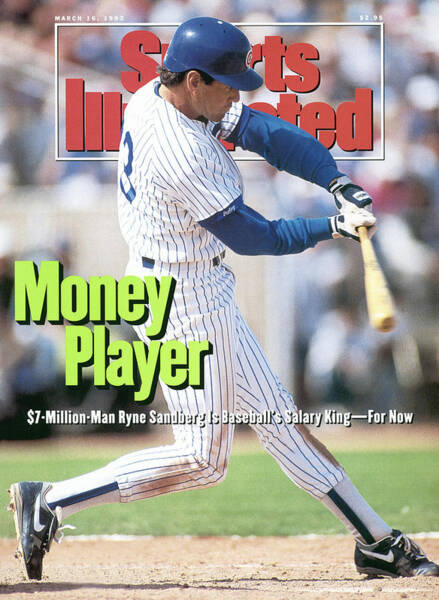 Ryne Sandberg on Sports Illustrated Cover Poster