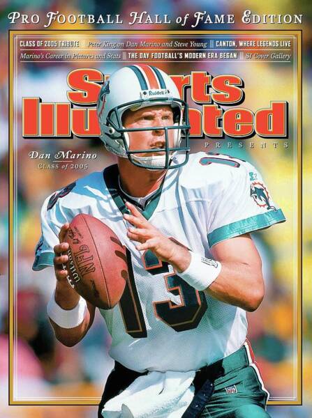 Dan Marino Sports Illustrated Cover Poster