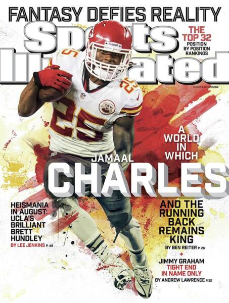 Jamaal Charles Sports Cover Poster