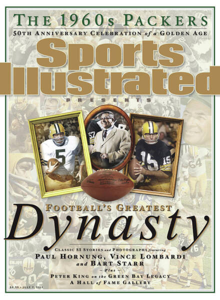 1960s Packers Celebrated in Sports Illustrated Poster