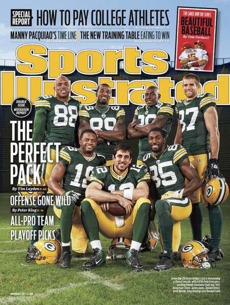 Green Bay Packers on Sports Illustrated Poster