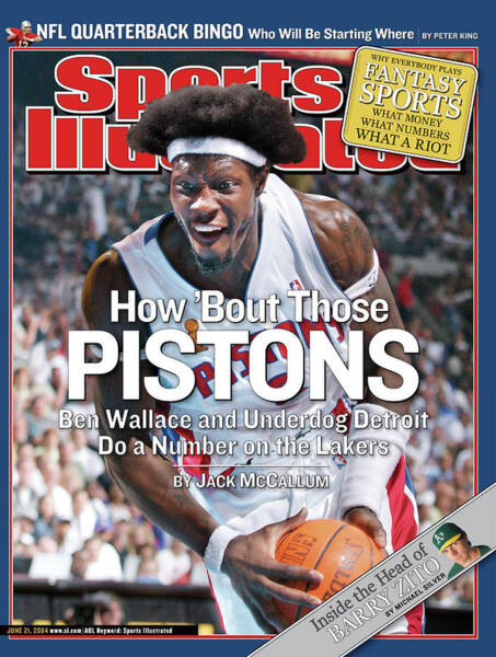 Ben Wallace on Sports Illustrated Cover Poster