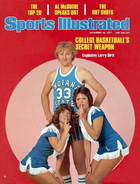 Larry Bird Sports Illustrated Cover Poster
