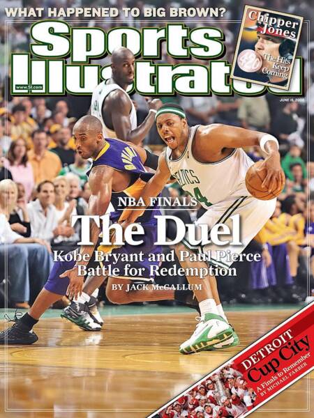 Kobe Bryant and Paul Pierce Duel Poster