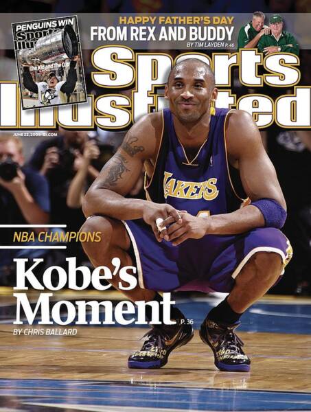 Kobe Bryant on Sports Illustrated Cover Poster