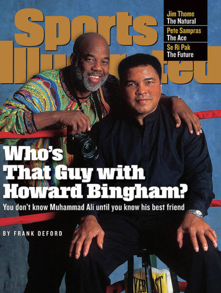 Muhammad Ali and Howard Bingham on Cover Poster