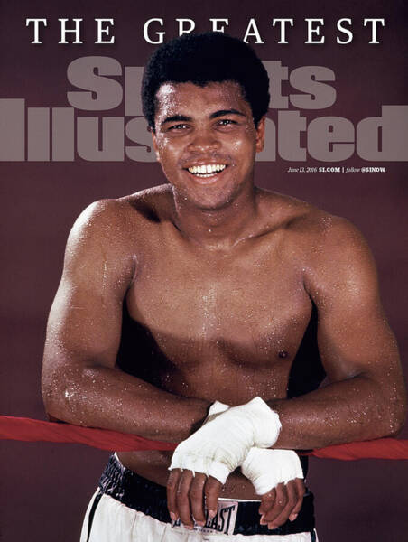 Muhammad Ali on Sports Illustrated Cover Poster