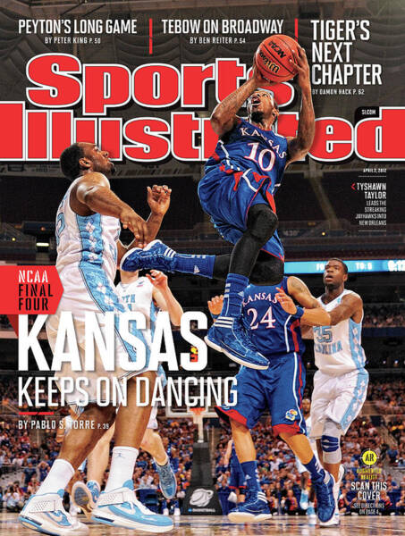 NCAA Final Four Kansas Action Poster