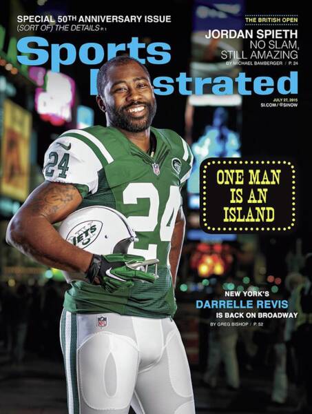 Darrelle Revis on Sports Illustrated Cover Poster