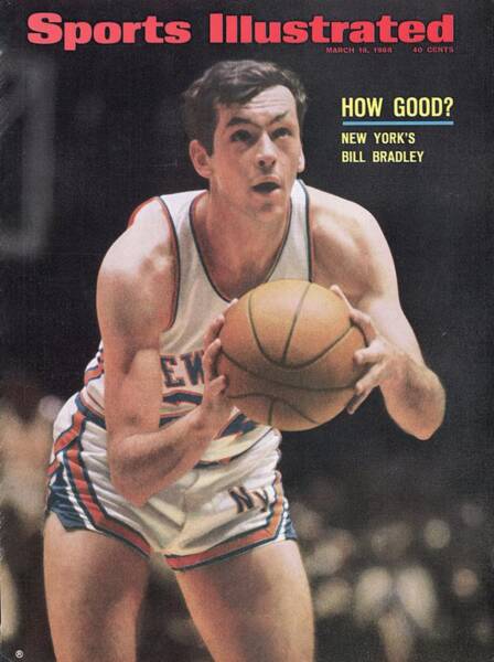 Bill Bradley on Sports Illustrated Cover Poster