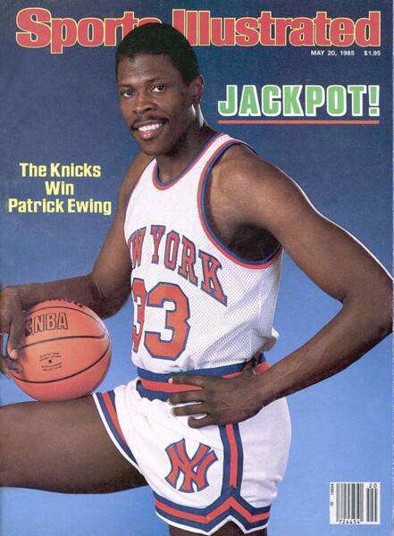 Patrick Ewing on Sports Illustrated Cover Poster