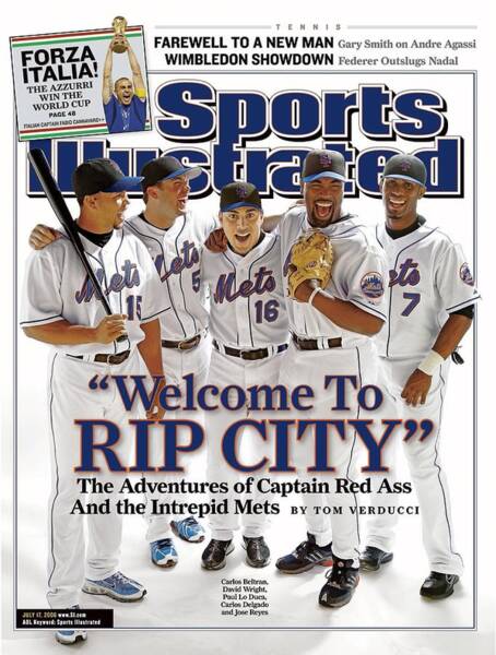 Carlos Beltran and New York Mets Teammates Poster