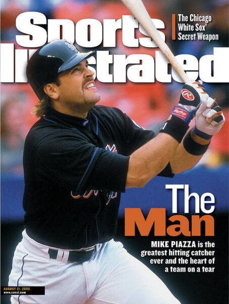 Mike Piazza on Sports Illustrated Cover Poster