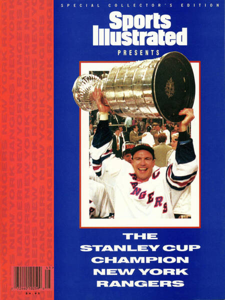 Stanley Cup Celebration by New York Rangers Poster