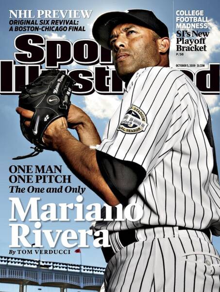 Mariano Rivera Sports Illustrated Cover Poster