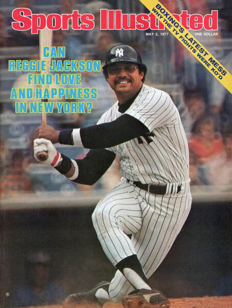 Reggie Jackson on Sports Illustrated Cover Poster