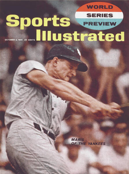 Roger Maris on 1961 Sports Illustrated Poster