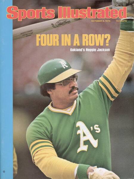 Reggie Jackson on Sports Illustrated Cover Poster