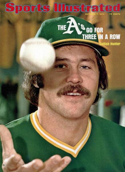 Baseball Player on Sports Illustrated Cover Poster