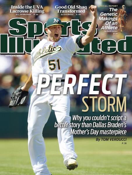 Dallas Braden's Perfect Game Celebration Poster