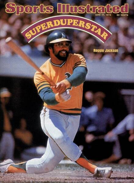 Reggie Jackson Superduperstar Swing Poster