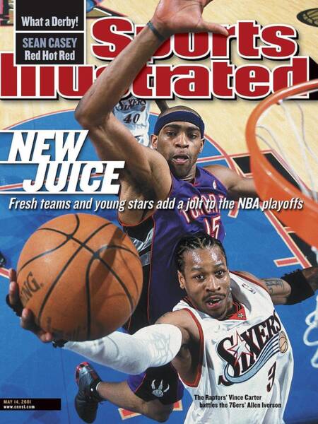 Vince Carter and Allen Iverson Duel Poster