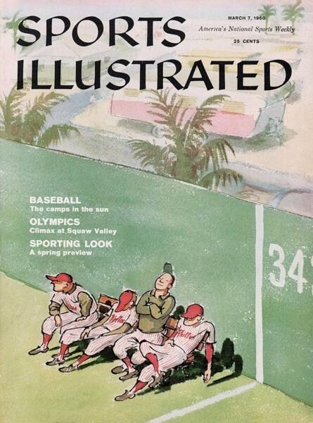 Vintage Baseball Team Lineup Poster