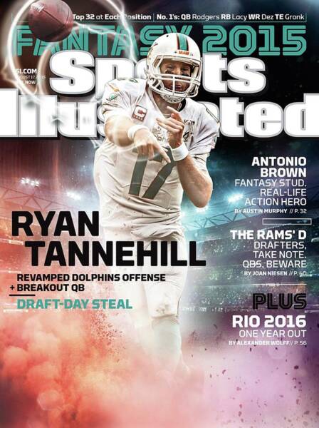 Ryan Tannehill on Sports Illustrated Cover Poster