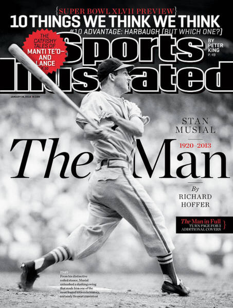 Sports Illustrated Stan Musial Cover Poster