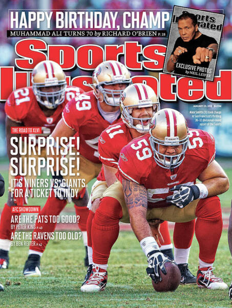 49ers on Sports Illustrated Cover Poster