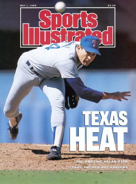 Nolan Ryan on Sports Illustrated Cover Poster
