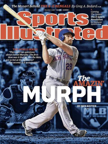 Daniel Murphy Sports Illustrated Cover Poster