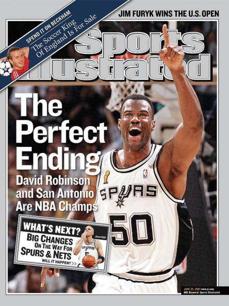 David Robinson on Sports Illustrated Cover Poster