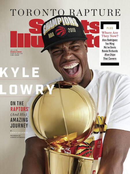 Kyle Lowry NBA Champion Celebration Poster