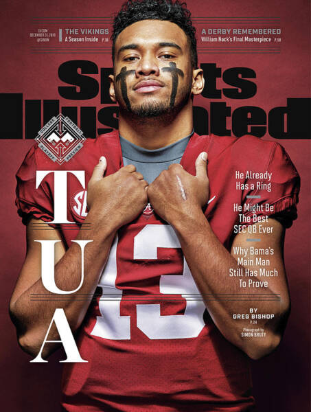 TUA on Sports Illustrated Cover Poster