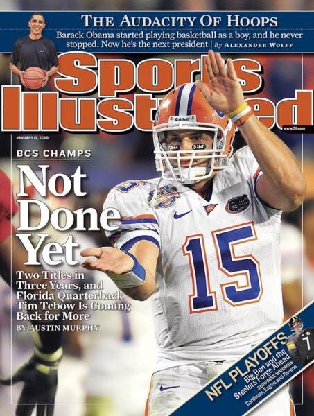 Tim Tebow Sports Illustrated Cover Poster