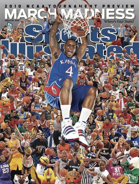 Basketball Star in March Madness Poster