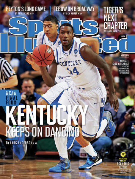 Kentucky Basketball Action Poster