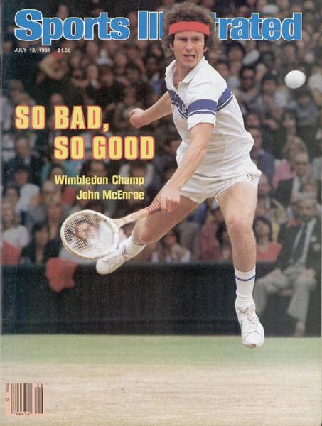 John McEnroe Sports Illustrated Cover Poster