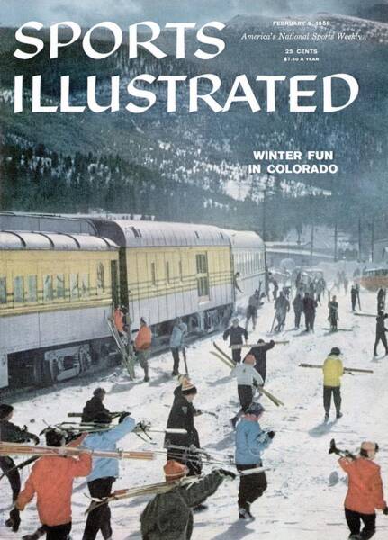 Winter Fun In Colorado Sports Illustrated Cover Poster