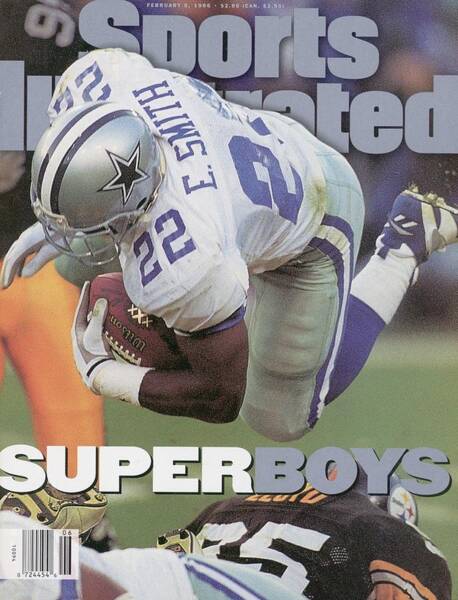 Emmitt Smith in Action Poster