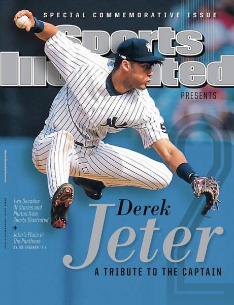 Derek Jeter Sports Illustrated Cover Poster