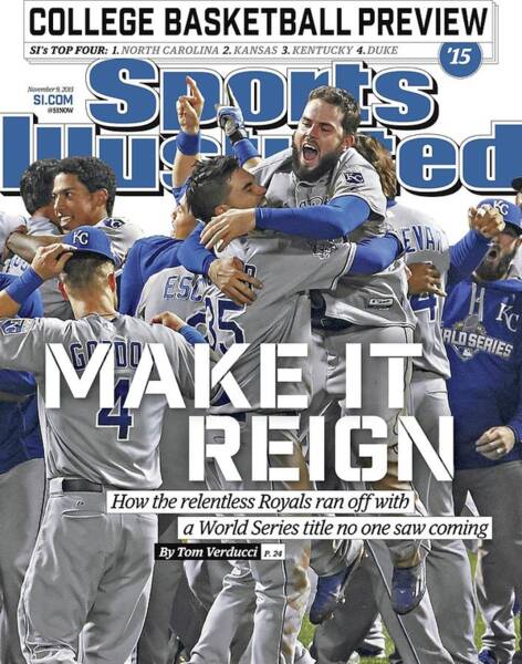 Kansas City Royals World Series Celebration Poster